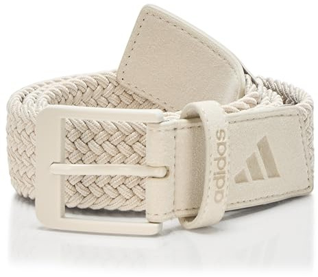 adidas Ultimate365 Tour Braided Stretch Belt, Alumina, L/XL