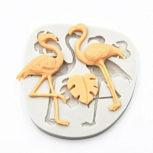 Epoxidharz-Formen, 10 x 9,6 x 1 cm, Vogelblatt-Silikonform, Küche, Harz, Backwerkzeug, Dessert, Schokolade, Spitze, Dekoration, Zubehör, Kuchen, Fondantformen