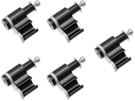 Zenlir 5Pcs Cable Guide Brake Line Holder Fixing Clamps Adapter Bike Hydraulic Brake Cable Housing Adapter Clip Enduring