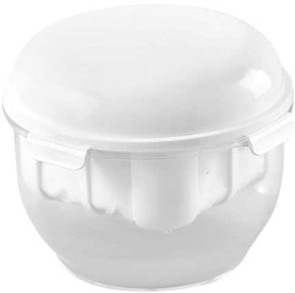 Hemobllo Passoire à Yaourt Maison Ronde Blanche à Maille Fine En Plastique Filtrante, Séparation De Lactosérum, Filtration De Lait Végétal, Usage La Cuisine Et Yaourtière, Ustensile Pratique