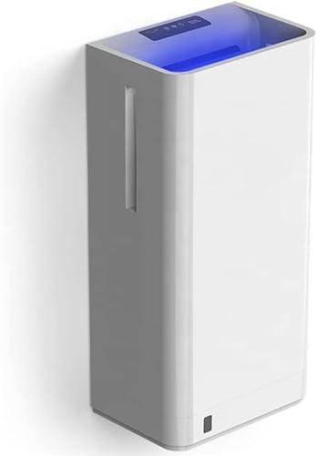 JMOUZHG Sèche-Mains électrique avec Filtre, sèche-Mains à Jet d'induction Commercial 1800W, sèche-Mains muraux à Grande Vitesse pour Toilettes et Salle de Bain