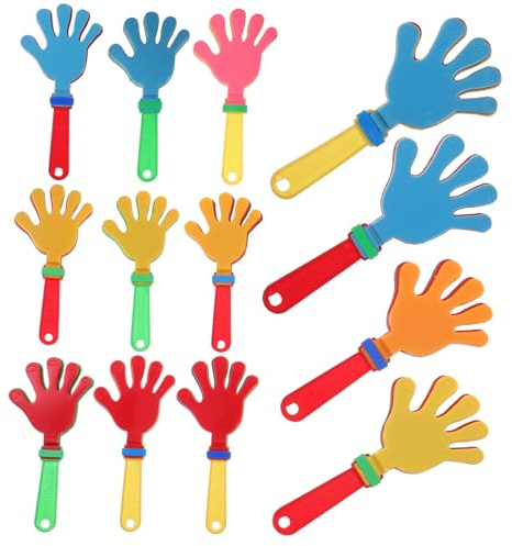 EPIGEIST 24piezas Matracas De Broma Aplausos De Plástico Para Eventos Deportivos y Fiestas