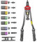 Riveter manuel 410 mm M3 M4 M5 M6 M8 M10 M12 BT607 Outils de rivetage avec système de réglage d'écrou