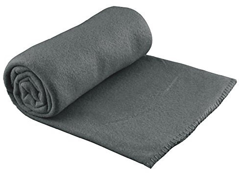 CB Home & Style Fleecedecke Uni 130 x 170 cm Grau