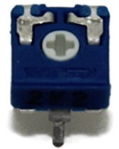 10X CA6V 100K Potentiometer: für den Einbau 1-Drehung,liegend 100kΩ 100mW ACP