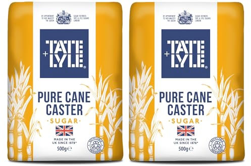 Tate & Lyle Fairtrade Caster Sugar (500g) - Pack of 2