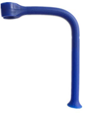 PPX Glashalter für Geschirrspüler Silikon Geschirrspüler Sicheres Reinigen von Lang Brillengläsern Weinglas Halterung Einstellen Silikon Stemware Saver Blau 4 Stück