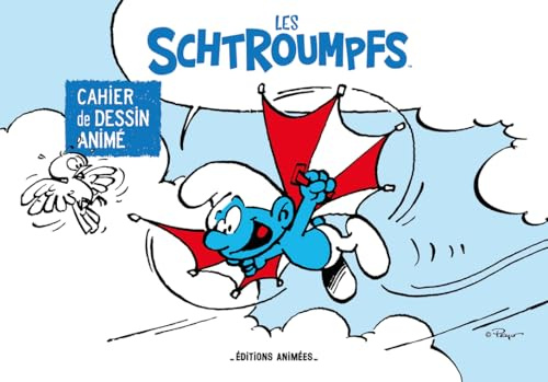 Cahier De Dessin Animé : Les Schtroumpfs