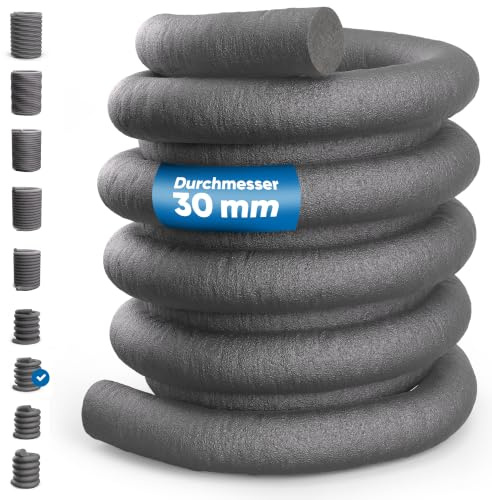 Bauhandel24-15m PE Rundschnur Ø 30 mm, Dichtschnur für Fugen, Fugenfüllprofil rund, Fugendichtband, Hinterfüllschnur, Füllschnur, Schlauchdichtung