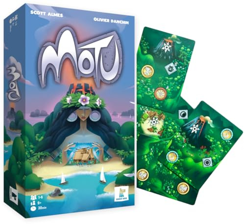 Ghost Dog Motu - Strategisches Brettspiel - Englisch und Französisch