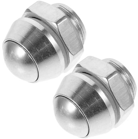 Garneck Pressure Cooker Safety Relief Valve 14mm Pressure Relief Jigger Valve Replacement Part Universal 2pcs for Kitchen Cooking Safety