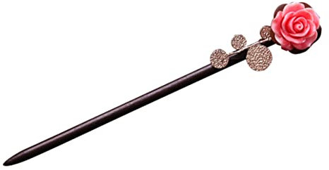 MAGICLULU 2piezas Horquilla De Madera Vintage Clásica Para Cabello Pin De Pelo Decorativo Accesorio Elegante Para Bodas y Ocasiones Especiales