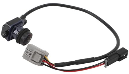 TKSE Cámara de Respaldo para Vista de Auto, 5605418AD Cámara de Respaldo de Vista Trasera 8 Pines Lente Gran Angular de Imagen HD A Prueba de Agua Compatible con Journey 2011 A 2020 56054158AC