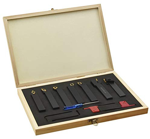 Rantry 12-tlg. Drehmeißel-Set mit Wendeplatten 16x16 mm 100 mm Model146719