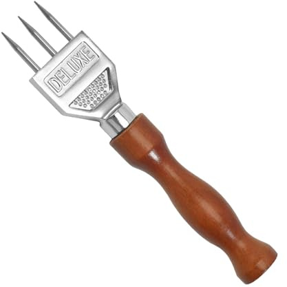 szaluyk Eisbrecher mit Zinken, Eispickel mit 3 Zinken | Wein-Eisbrecher-Werkzeug - Eisschnitzwerkzeuge, praktisches Wein-Eisbrecher-Werkzeug, robuste Bar- und Cocktail-Werkzeuge für Restaurant, Küche,