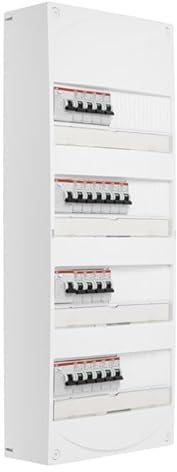 ABB Tableau 4 rangées pré-équipé 1 ID 40A + 3 ID 63A + 19 disjoncteurs