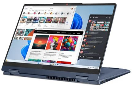 Lenovo IdeaPad 5i 2-in-1 Laptop, 14 WUXGA (1920 x 1200) Intel® Core™ 5 120U Processor 8 GB LPDDR5 512 GB SSD 83DT0002US