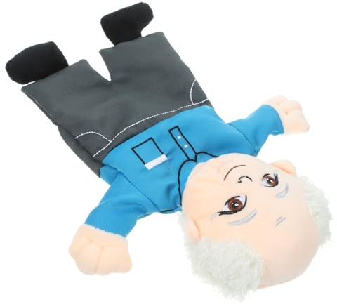 CORHAD Handpuppe Cartoonfigur Lebensecht Pädagogische Handpuppe Für Kinder Und Erwachsene Kreative Handspielpuppe Zum Geschichtenerzählen Und Rollenspiel