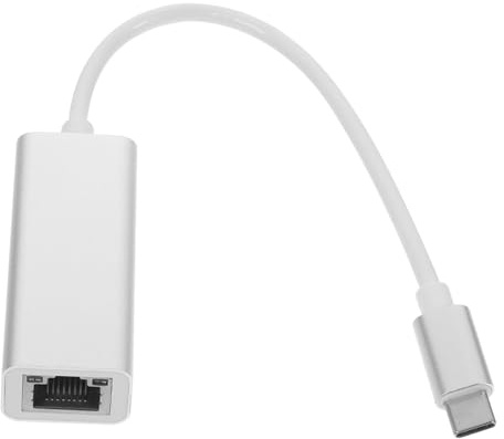 Vaguelly Gigabit USB Type-c to Ethernet Adapter Lan Network Converter for Laptops Tablets Phones High-speed Stable Wired Connection with Sleep Remote Wake-up Support Random Color