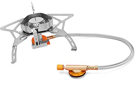 Mini cuisinière à gaz Portable, four de Camping -vent pour cour extérieure