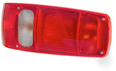 HELLA Feu arrière - Caraluna I - Illumination - 12V - Montage encastré/vissé - non SAE/ECE - Couleur du voyant: blanc/rouge - Fiche: Fiche plate - gauche - Quantité: 1 - 2VA 007 502-011
