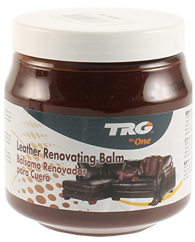 TRG the One Leather Renovating Balm, Renovieren Balsam auf Wachsbasis, reinigt und pflegt Leder, Braun (London tan), 300 ml