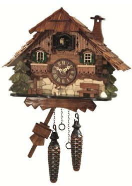Engstler Orologio a cucù al quarzo Casa tipo Foresta Nera EN 414 Q