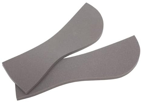 Barefoot Einlagen aus Memory-Schaum – Paarweise – 20 mm Starke stoßdämpfende & druckverteilende Sattelunterlagen-Einlagen – individuell zuschneidbar – ideal für empfindliche Sattellagen