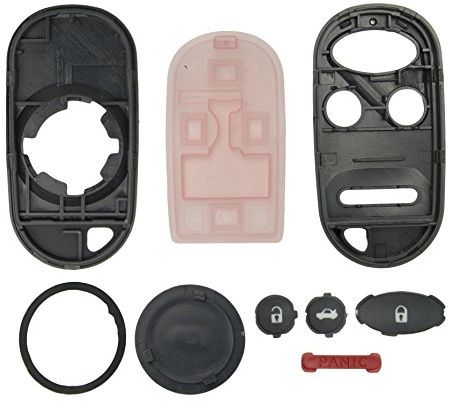 Keyless2Go Replacement for New Shell Case for Remote Key Fob with FCC A269ZUA101 A269ZUA108 CWT72147KA - Shell ONLY