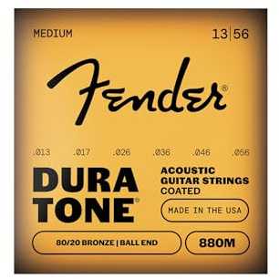 Fender 880M DuraTone akustiska gitarrsträngar 013/056
