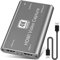 Carte de Capture HDMI USB 3.0 4K en Boucle - Périphérique d'Acquisition Audio/Vidéo 1080P 60FPS - Compatible PS5/Switch/PC/OBS - pour Streaming, Enregistrement de Jeux et Partage d'Écran (Gray)