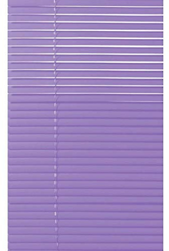 TENDA VENEZIANA IN PVC 60X160 CM LAMELLA 25 MM ORIENTABILI LAVANDA