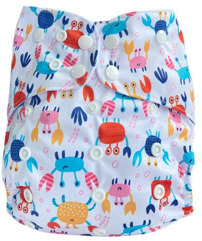 Pannolino da piscina per neonati impermeabile e regolabile – costume da bagno lavabile riutilizzabile ecologico – comfort per bambini o bambine (1 unità)