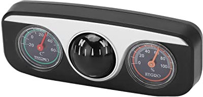 HERCHR 3-in-1-Autokompass, Multifunktionaler Monitor, Navigationskugel, Thermometer Und Hygrometer Für Camping Im Freien Im Auto