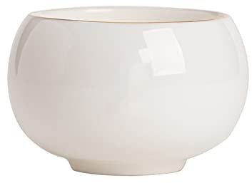 OUSIKA Taza individual de té, juego de té de Kung Fu for el hogar, taza de cerámica cómoda de sostener en la mano