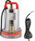 Bomba Sumergible de 12 V CC Bomba de Agua Solar Bomba de Agua Sumergible Solar con Batería Pequeña Ideal para Riego, Acuicultura y Drenaje de Piscinas, Elevación máxima: aprox. 8