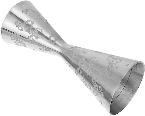 PHENOFICE Professional Bartending Tool Double Jigger Cup Bar Measures Cocktail Measuring Cup