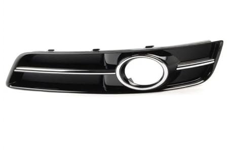 Nebelscheinwerferabdeckung, Auto-Frontstoßstange Nebelscheinwerferabdeckung Nebelscheinwerferrahmen Kühlergrill 8P0807681J 8P0807682J Für Audi A3 2010 2011 2012 2013