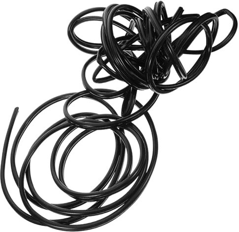 Housoutil Striscia Di Sigillatura Per Porte e Finestre Guarnizione in Gomma Siliconica Resistente Alle Intemperie Striscia Di Tenuta Per Fessure 10 Metri Colore Nero