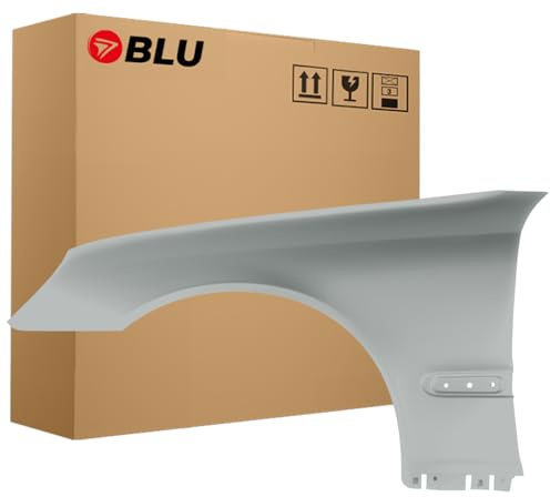 BLU Kotflügel Passend für Mercedes C W203 775 Links Silber | 2000-2007 | Vorderseite Vorne | Lackiert | Einbaufertig