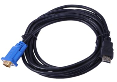 FUNNETOYU Cable Adaptador Vga Macho Sin Chip Integrado para Proyectores y Monitores Compatible
