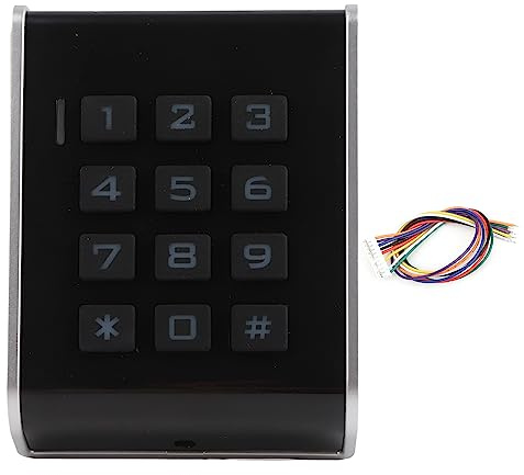 Keypad Digitale con Serratura NFC, Tastierino Numerico 125KHz EM4100, Wiegand 26, Controllo Accessi 2000 Utenti - Tre Modalità di Apertura, Allarme Anti - Manomissione, Tastiera
