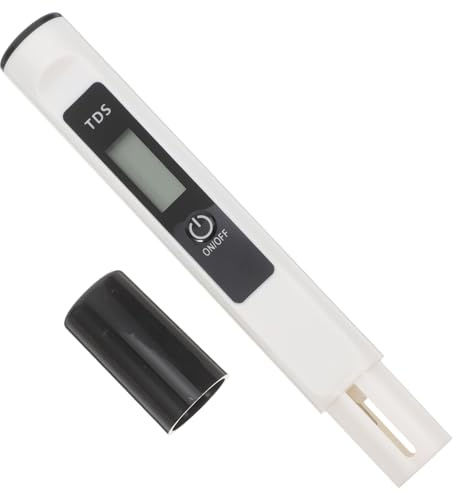 DEARMAMY Tester Digitale per Acqua Portatile Sensore PH e Misuratore Durezza Semplice Un Pulsante in Plastica per Casa e attività All'aperto