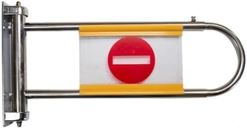 Puerta de seguridad de cierre automático – columpio unidireccional con resorte para un control de acceso seguro en espacios comerciales