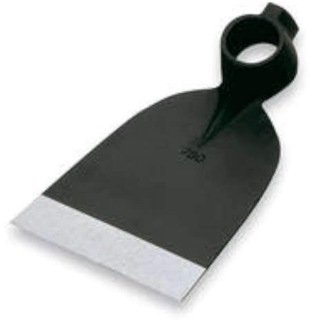 Azada de acero especial forjado para agricultura y jardinería. 650 gr. Sin mango. Garantía asegurada