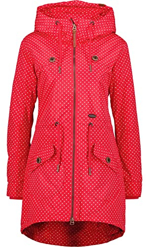 alife & kickin Charlotteak B Coat Abrigo de Invierno para Mujer, Forro cálido, Tallas XS-XXL, Fucsia