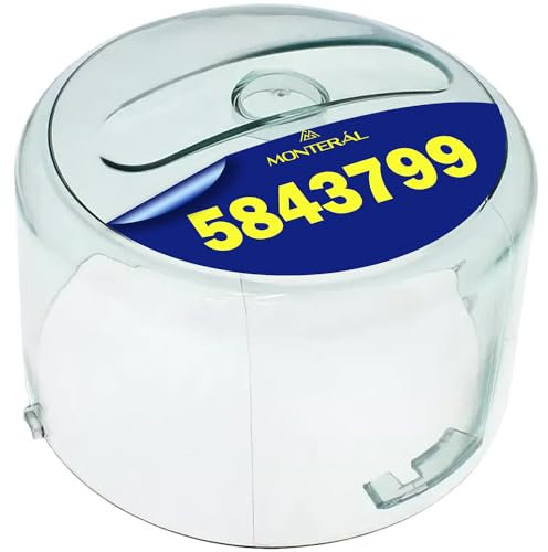 Coperchio Tritatutto con Codice Originale 5843799 per Moulinex La Moulinette D56 R68 AD56 AD564 AD5647 TR68 AR68 AR684 AR6845 A10D03 TMA013 - Garanzia di 10 Anni - MONTERAL