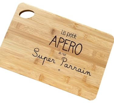 Planche à découper parrain/planche apéro parrain/cadeau parrain personnalisé/cadeau parrain/parrain personnalisé