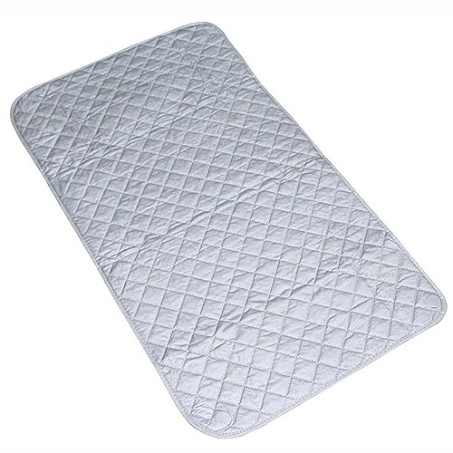 JoboJi Copriasse da Stiro Universale 80x140cm 60x120cm 70x100cm, Telo Stiro per Tavolo Riflettente al Calore, Homes di Ricambio Copri ASSE da Stiro(70x100cm/27.5x39in)