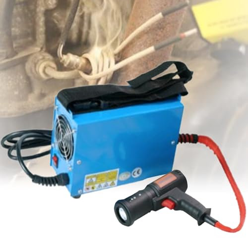 MhWrughts Mini Electromagnetic Induction Heater, 1500W Flameless Rusty Screw Bolts Heating Removal Tool, with Sturdy Holder, Safely Remove Nuts, Bolts, Bearings